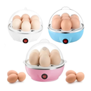 Cozedor de Ovos Elétrico Portátil Cozinha à Vapor 110V/220V Cores disponíveis （Branco Azul Rosa Amarelo）